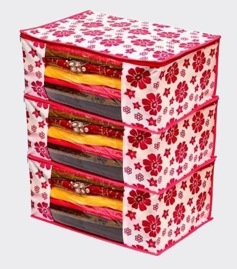 Saree storage Compact Cover - Pack of 3